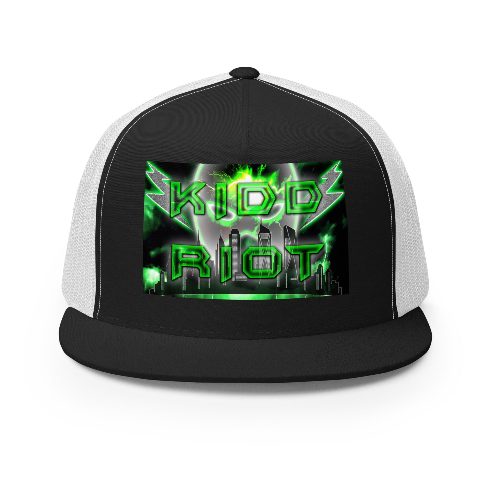Kidd Riot "Green logo" Trucker Hat