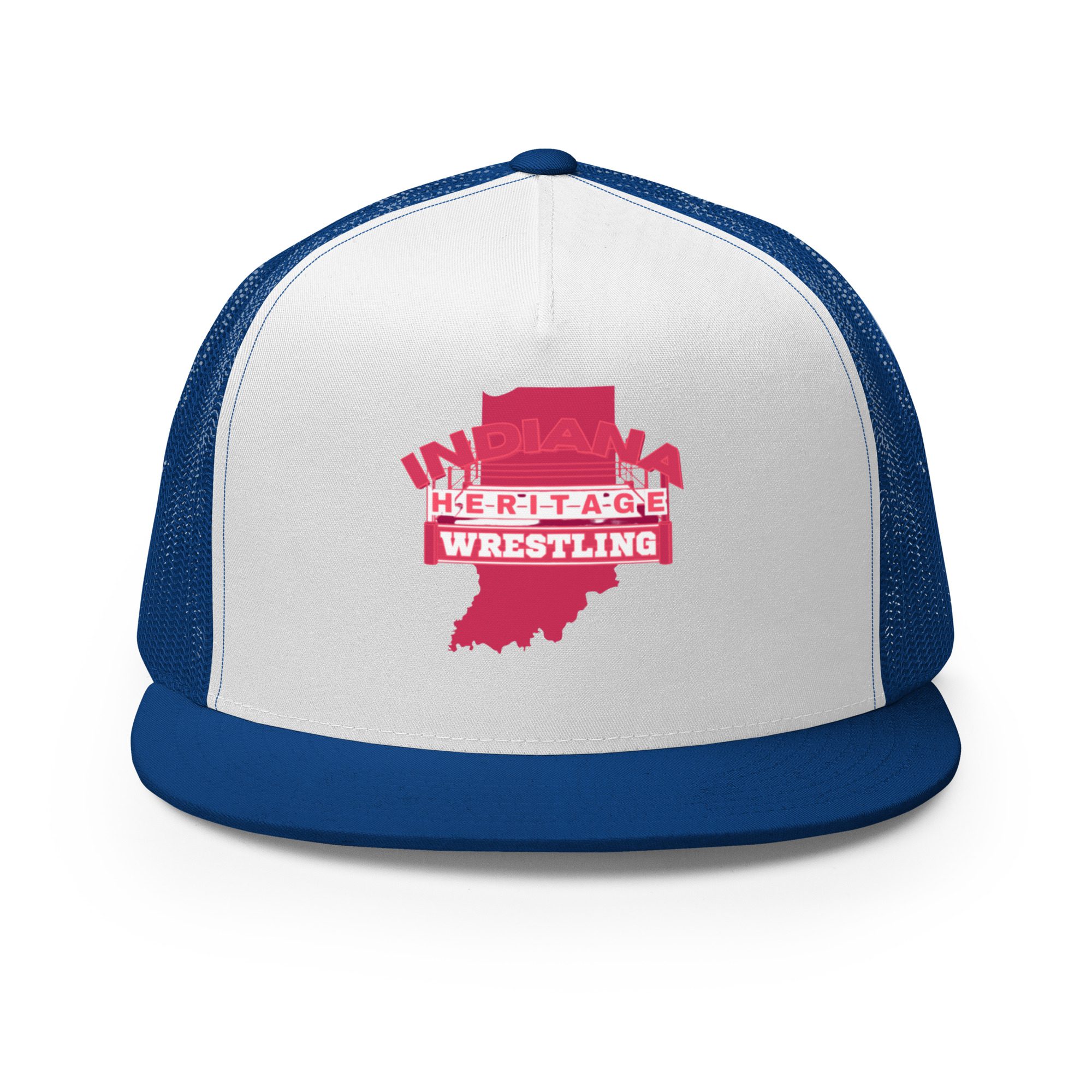 Indiana Heritage Wrestling "Red Logo" Trucker Hat