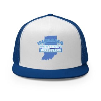 Indiana Heritage Wrestling "Blue Logo" Trucker Hat