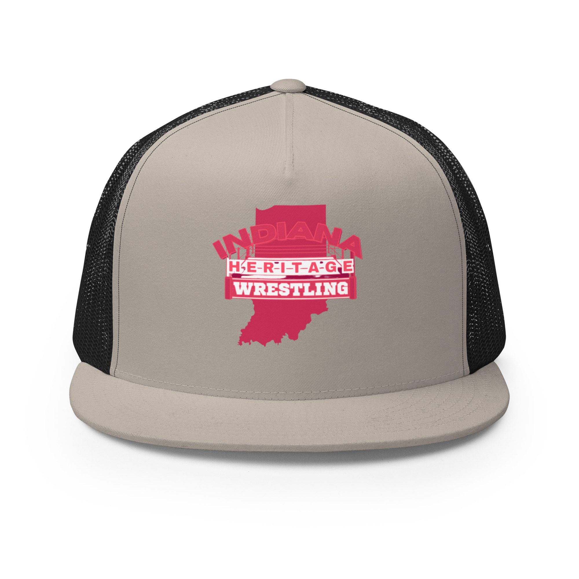 Indiana Heritage Wrestling "Red Logo" Trucker Hat