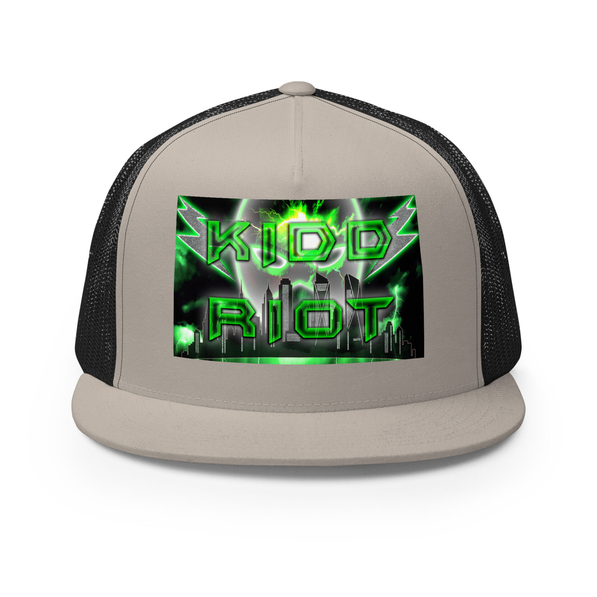 Kidd Riot "Green logo" Trucker Hat