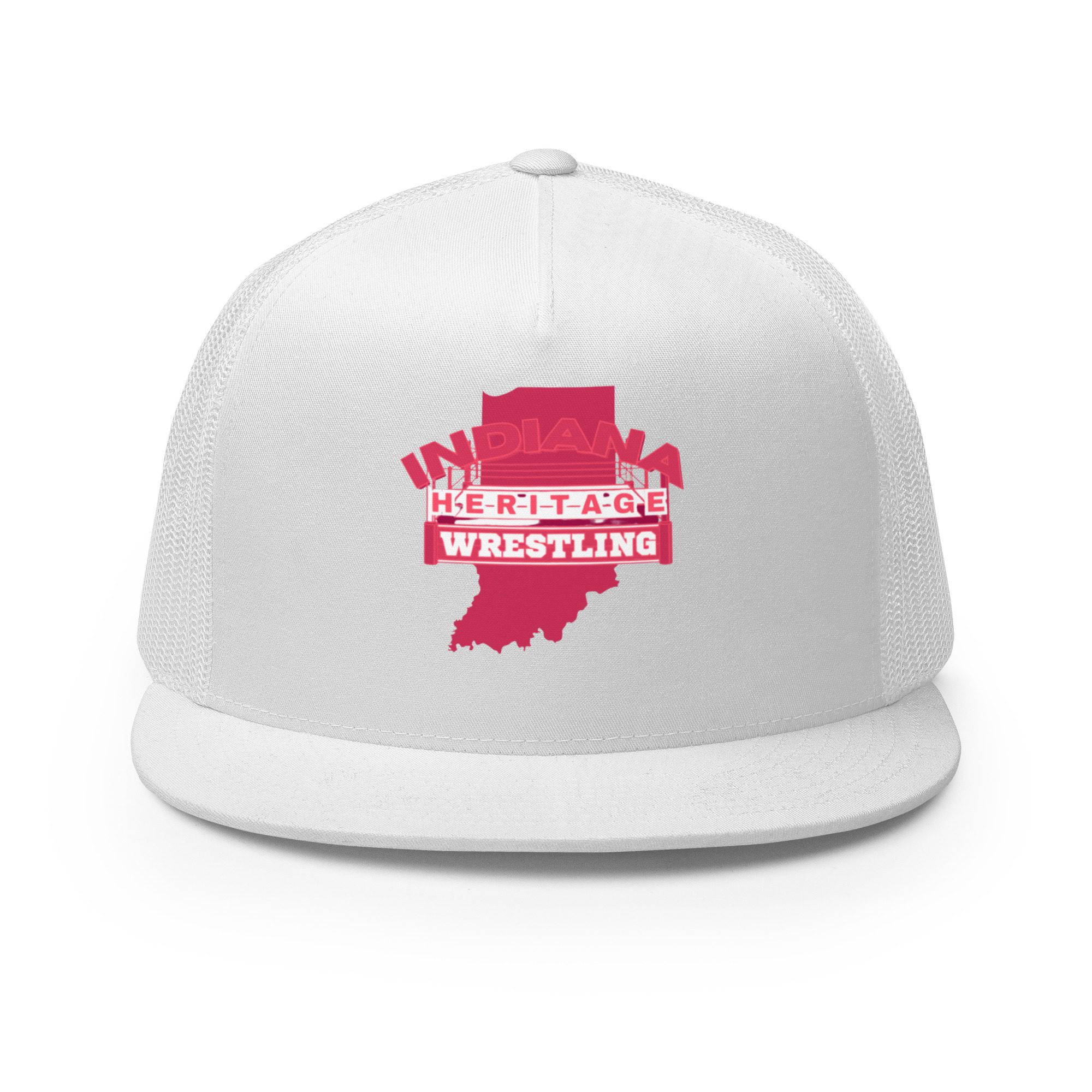 Indiana Heritage Wrestling "Red Logo" Trucker Hat