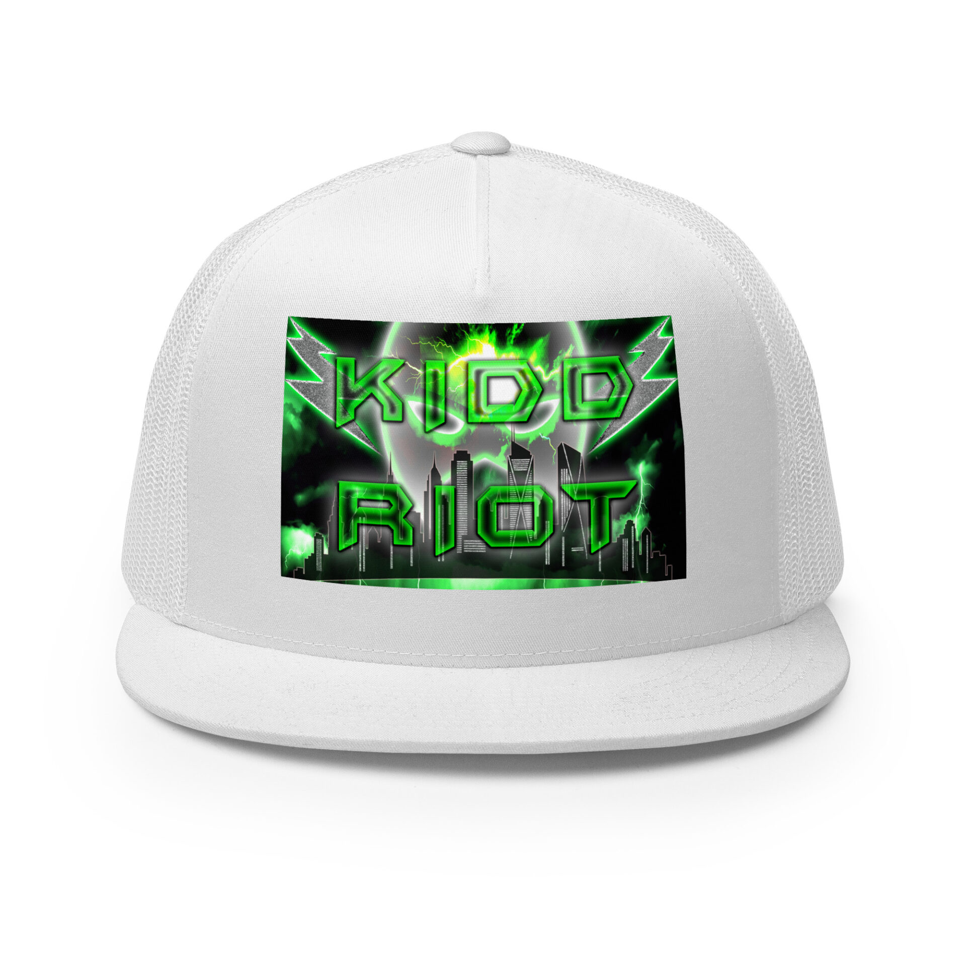 Kidd Riot "Green logo" Trucker Hat