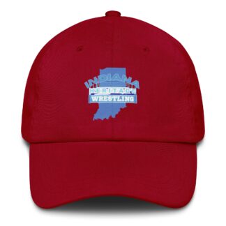 Indiana Heritage Wrestling "Blue Logo" Dad hat
