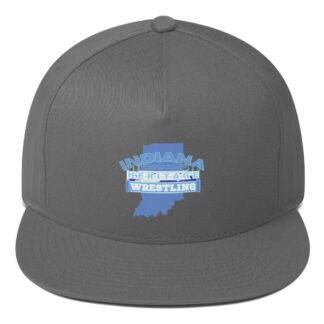 Indiana Heritage Wrestling "Blue Logo" Snapback Hat