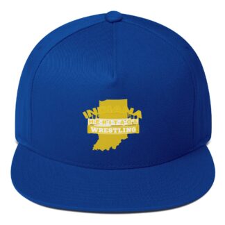 Indiana Heritage Wrestling "Gold Logo" Snapback Hat