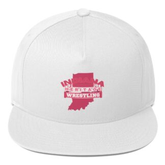 Indiana Heritage Wrestling "Red Logo" Snapback Hat