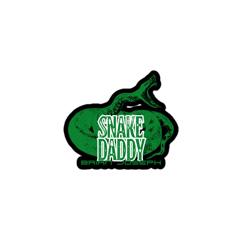 Brian Joseph "Snake Daddy Logo" Bubble-free stickers
