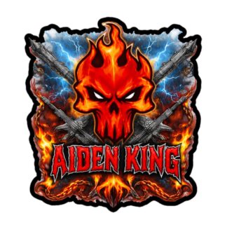 Jaba King "High Octane" Bubble-free stickers
