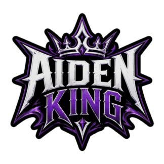 Jaba King "Aiden King Crown" Bubble-free stickers