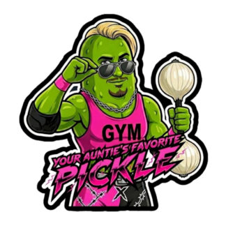 Nick Diamond "Your Aunties Favorite Pickle" Bubble-free stickers