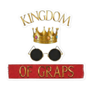 Alex Young "Kingdom Of Graps" Bubble-free stickers