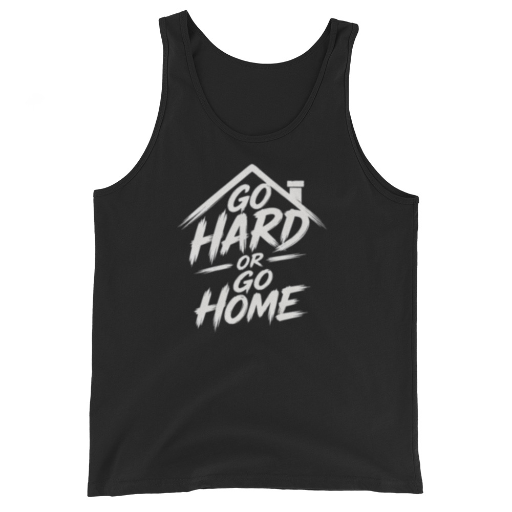 Jon Scrutch "Go Hard Or Go Home (2026)" Unisex Tank Top