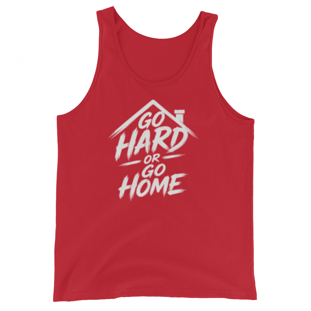 Jon Scrutch "Go Hard Or Go Home (2026)" Unisex Tank Top