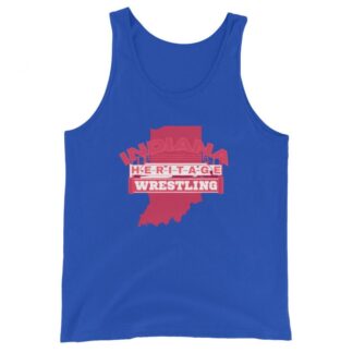 Indiana Heritage Wrestling "Red Logo" Unisex Tank Top