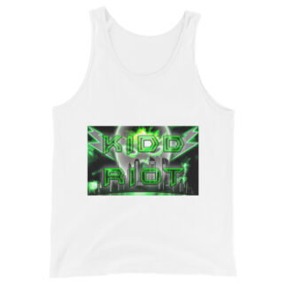 Kidd Riot "Green logo" Unisex Tank Top