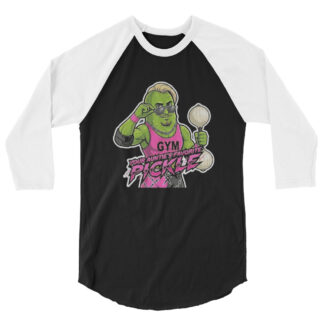 Nick Diamond "Your Aunties Favorite Pickle" 3/4 sleeve raglan shirt