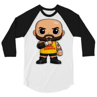 James Kendrick "Kendrick" 3/4 sleeve raglan shirt