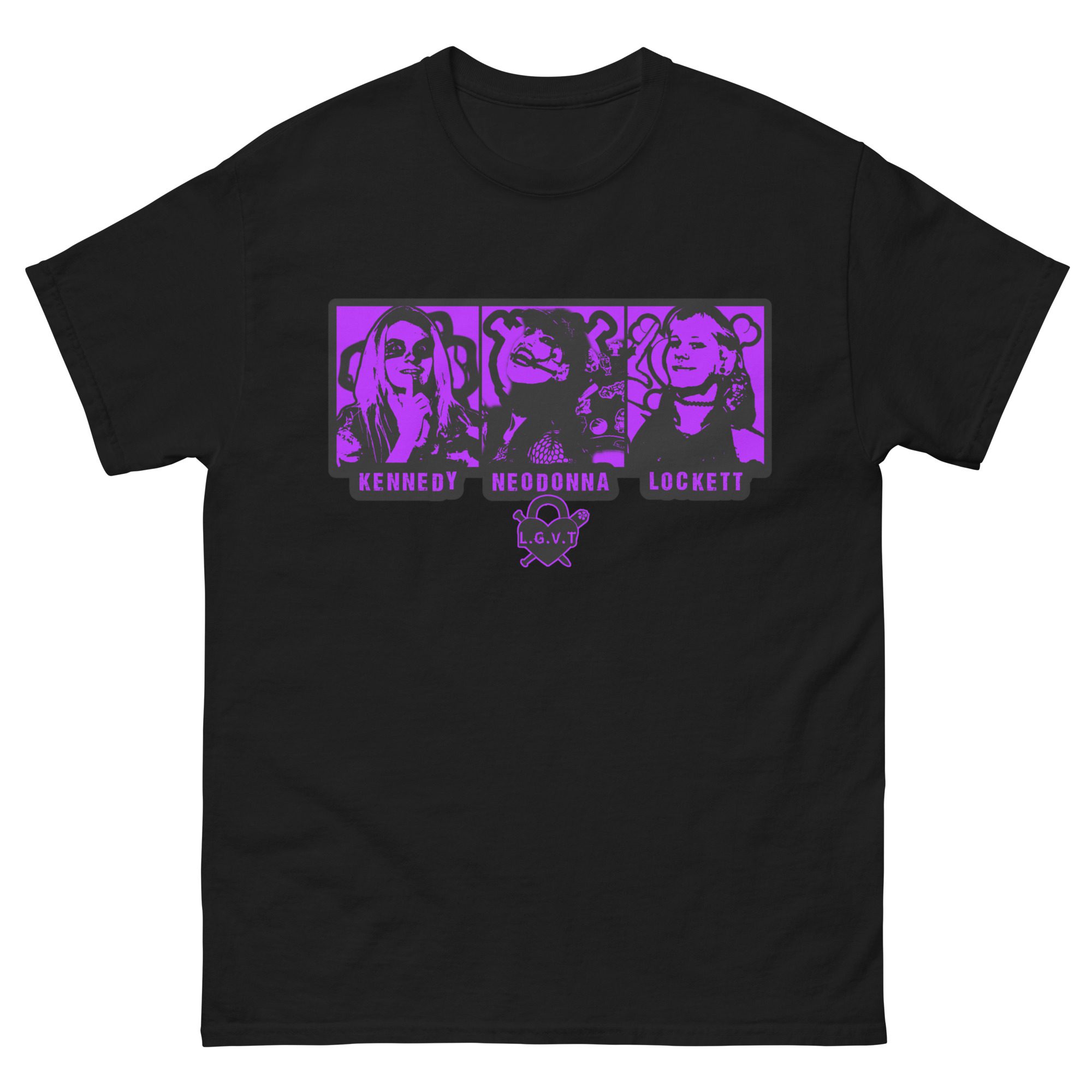Gwen Neodonna "Lauren-Gwen-Valerie-Team" Short Sleeve Unisex t-shirt