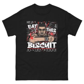 Elliot Shock "Eat This MF’n BISCUIT" Short Sleeve Unisex t-shirt