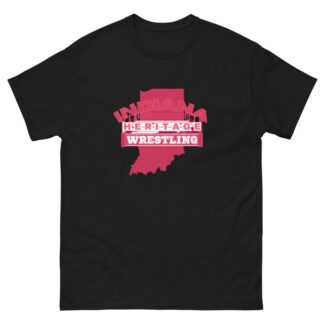 Indiana Heritage Wrestling "Red Logo" Short Sleeve Unisex t-shirt