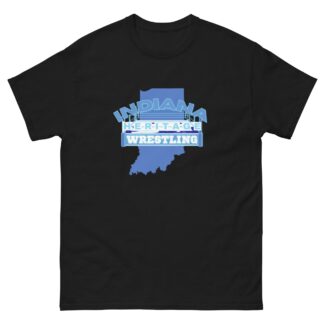 Indiana Heritage Wrestling "Blue logo" Short Sleeve Unisex t-shirt
