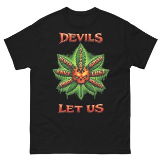 Jaba King "DEVILS LET US" Short Sleeve Unisex t-shirt
