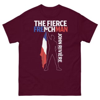 John Rivière "THE FIERCE FRENCHMAN" Short Sleeve Unisex t-shirt