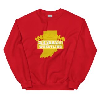 Indiana Heritage Wrestling "Gold Logo" Unisex Sweatshirt