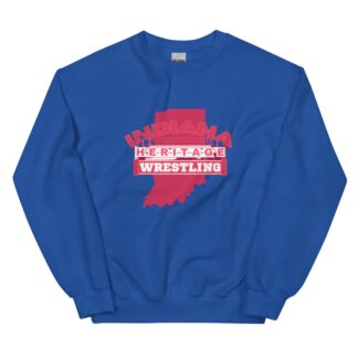 Indiana Heritage Wrestling "Red Logo" Unisex Sweatshirt
