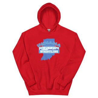 Indiana Heritage Wrestling "Blue Logo" Unisex Hoodie