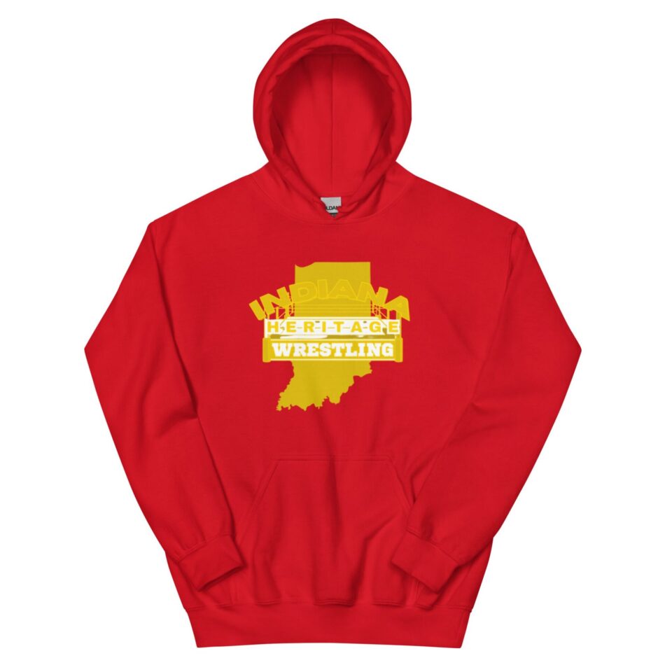 Indiana Heritage Wrestling "Gold Logo" Unisex Hoodie