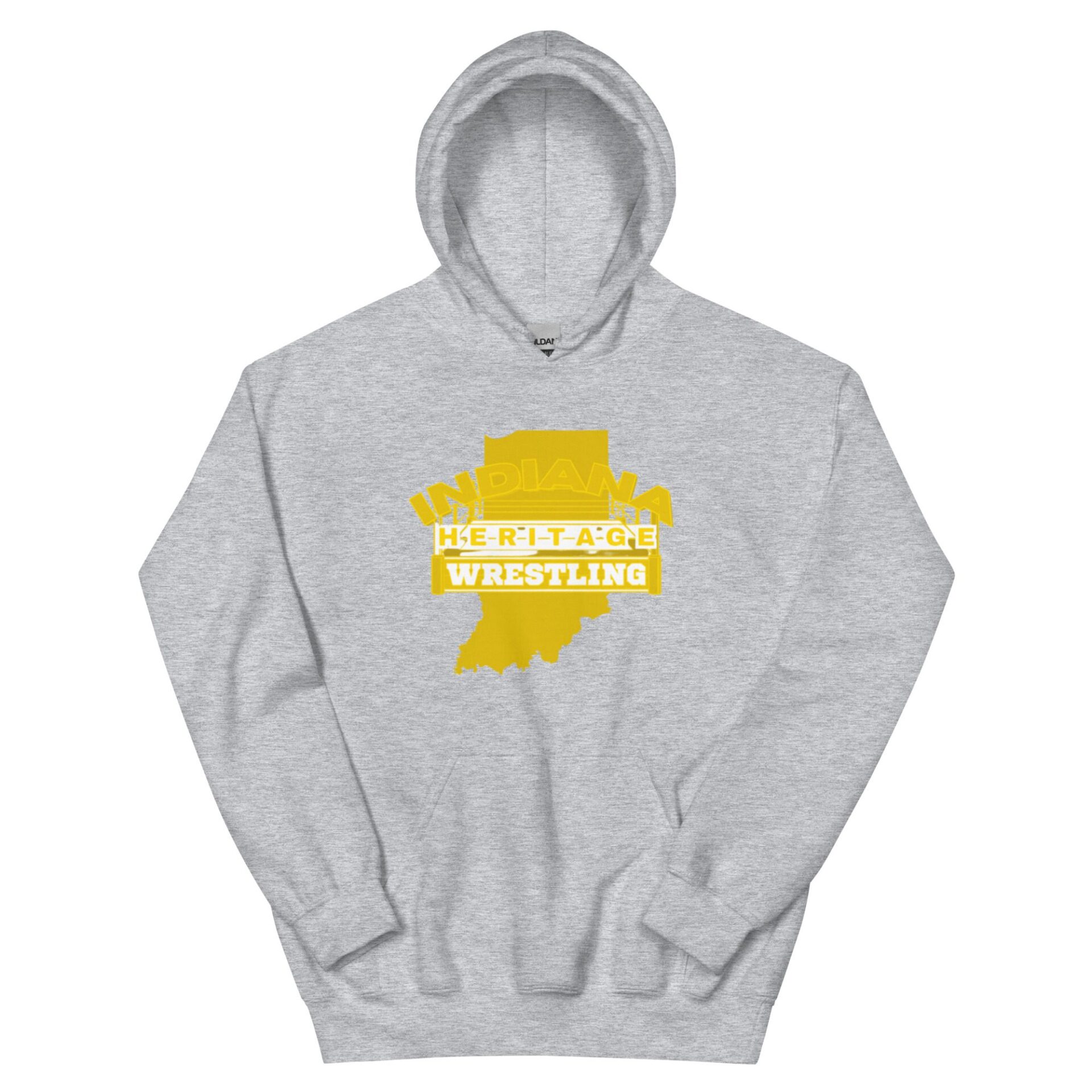 Indiana Heritage Wrestling "Gold Logo" Unisex Hoodie
