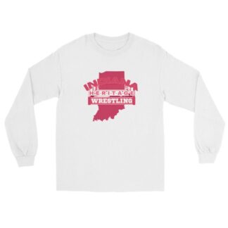 Indiana Heritage Wrestling "Red Logo" Unisex Long Sleeve Shirt