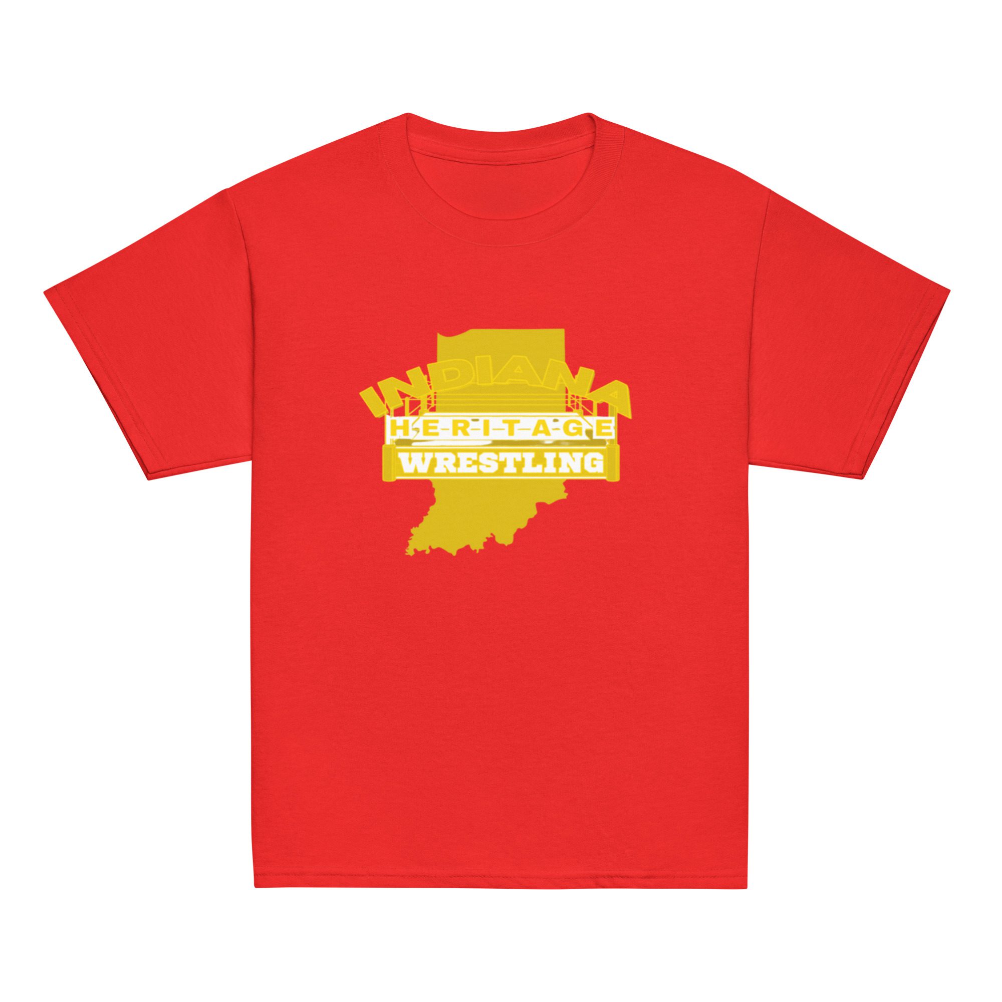 Indiana Heritage Wrestling "Gold Logo" Youth Short Sleeve t-shirt