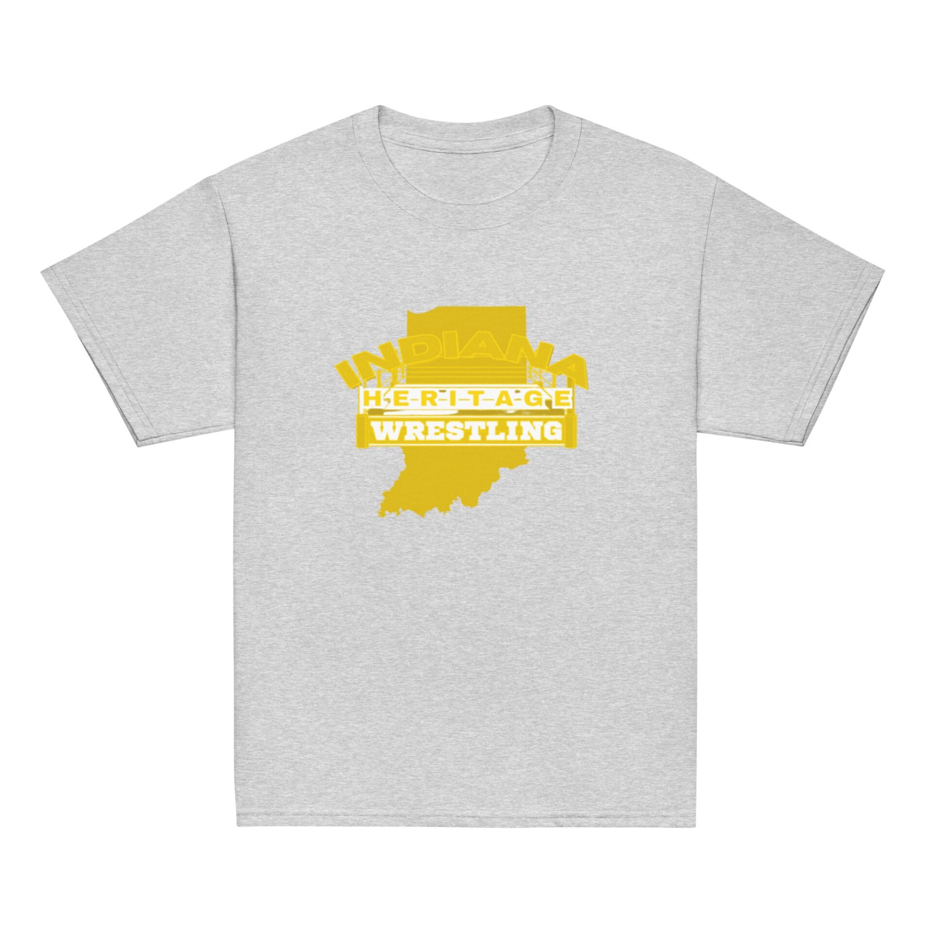 Indiana Heritage Wrestling "Gold Logo" Youth Short Sleeve t-shirt