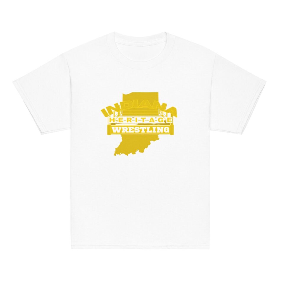 Indiana Heritage Wrestling "Gold Logo" Youth Short Sleeve t-shirt