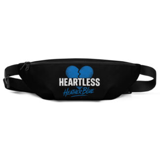 Heather Blue "Blue Heart" Fanny Pack