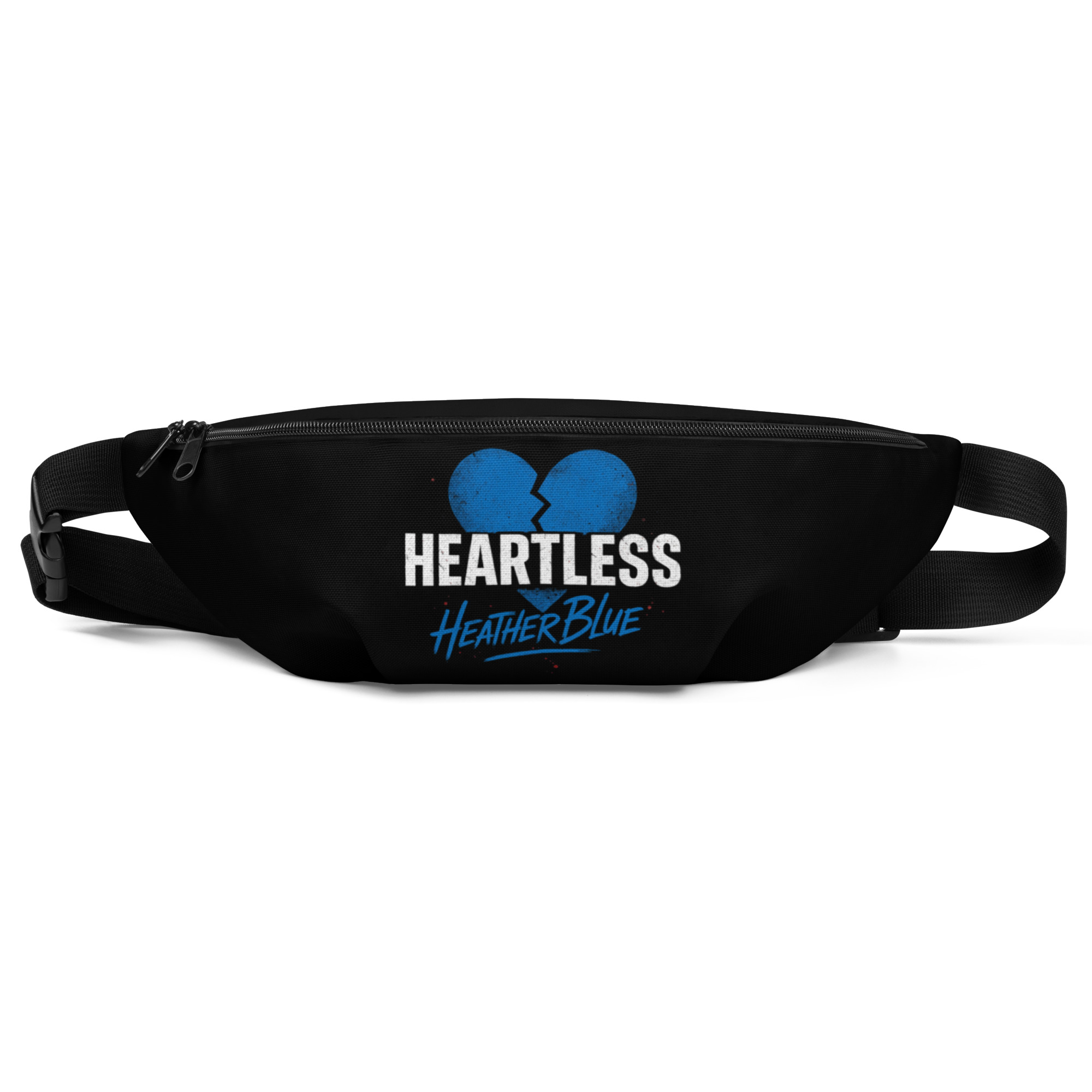 Heather Blue "Blue Heart" Fanny Pack