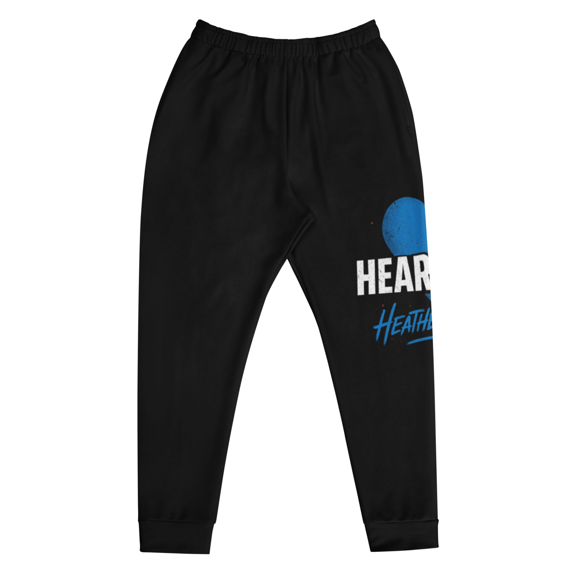 Heather Blue "Blue Heart" Unisex Joggers