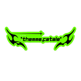 Stevie Bae Knoxx "Themme Fatale" Bubble-free stickers