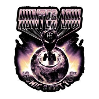 Hunter Law "Seismic Shift" Bubble-free stickers - 3 in