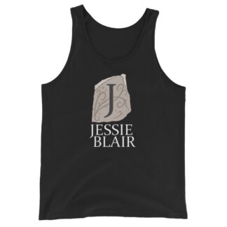 Jessie Blair "Rosetta Stone Logo" Unisex Tank Top