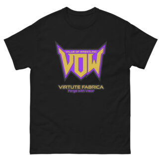 Value of Wrestling "Forge with Valor" Short Sleeve Unisex t-shirt