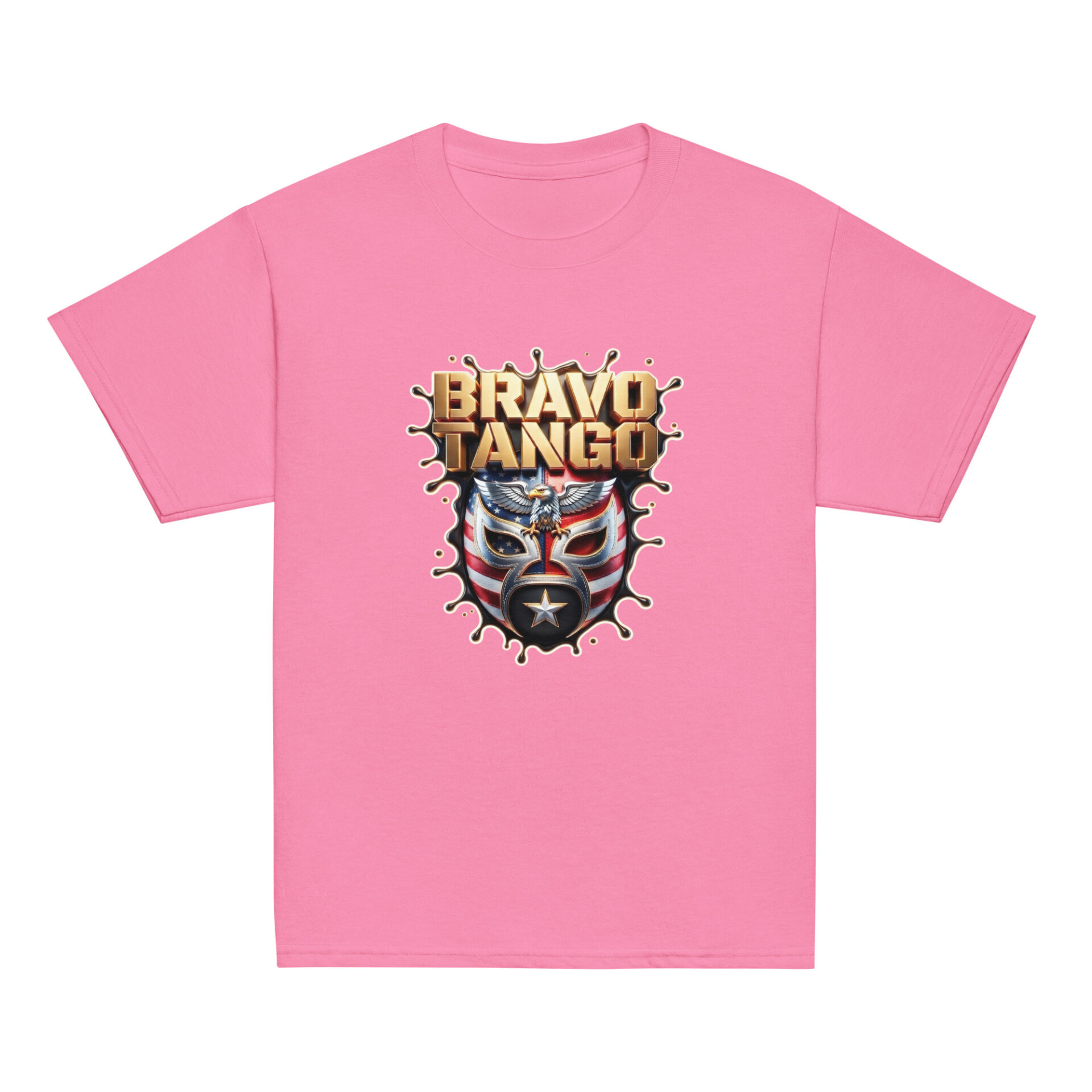 Value of Wrestling Podcast "Bravo Tango" Youth Short Sleeve t-shirt