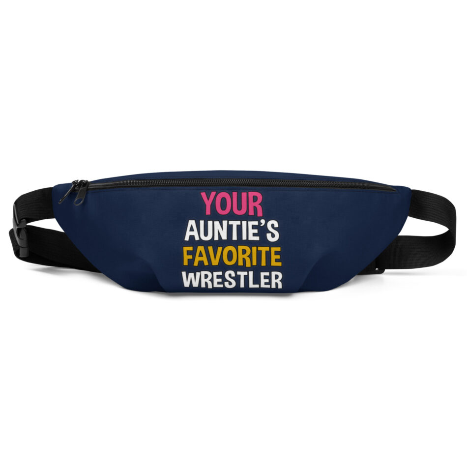 Nick Diamond "Your Aunties Favorite Wrestler" Fanny Pack