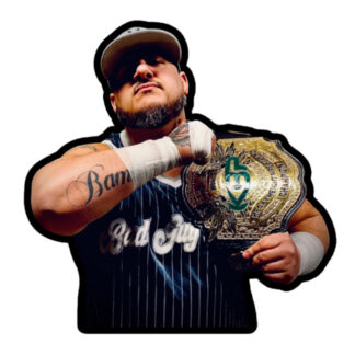 CJ Bambino “KBP Heavyweight Champ” Bubble-free stickers
