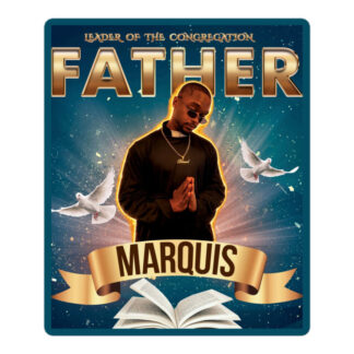 Father Marquis "Leader Of The Congregation" Bubble-free stickers