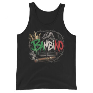 CJ Bambino “Heavy is the Crown Graffiti & Cigar" Unisex Tank Top