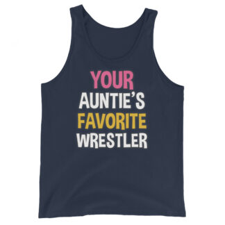 Nick Diamond "Your Auntie's Favorite Wrestler" Unisex Tank Top